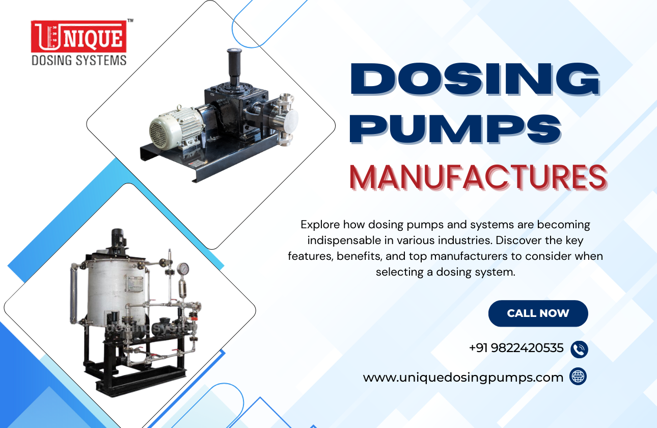 The Essential Guide to Dosing Pumps: Revolutionizing Modern Industries