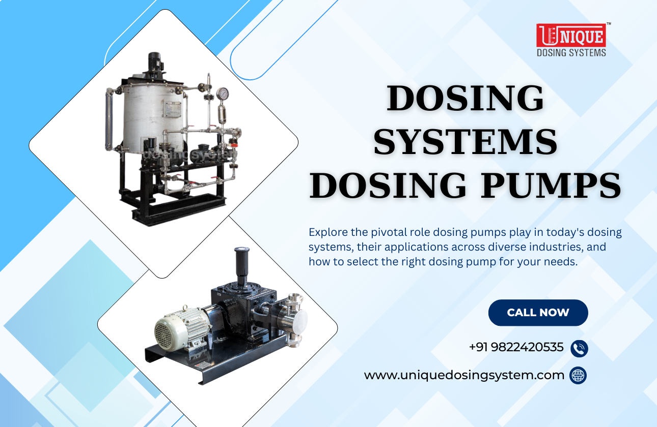 Understanding Dosing Pumps: Essential Components of Modern Dosing Systems