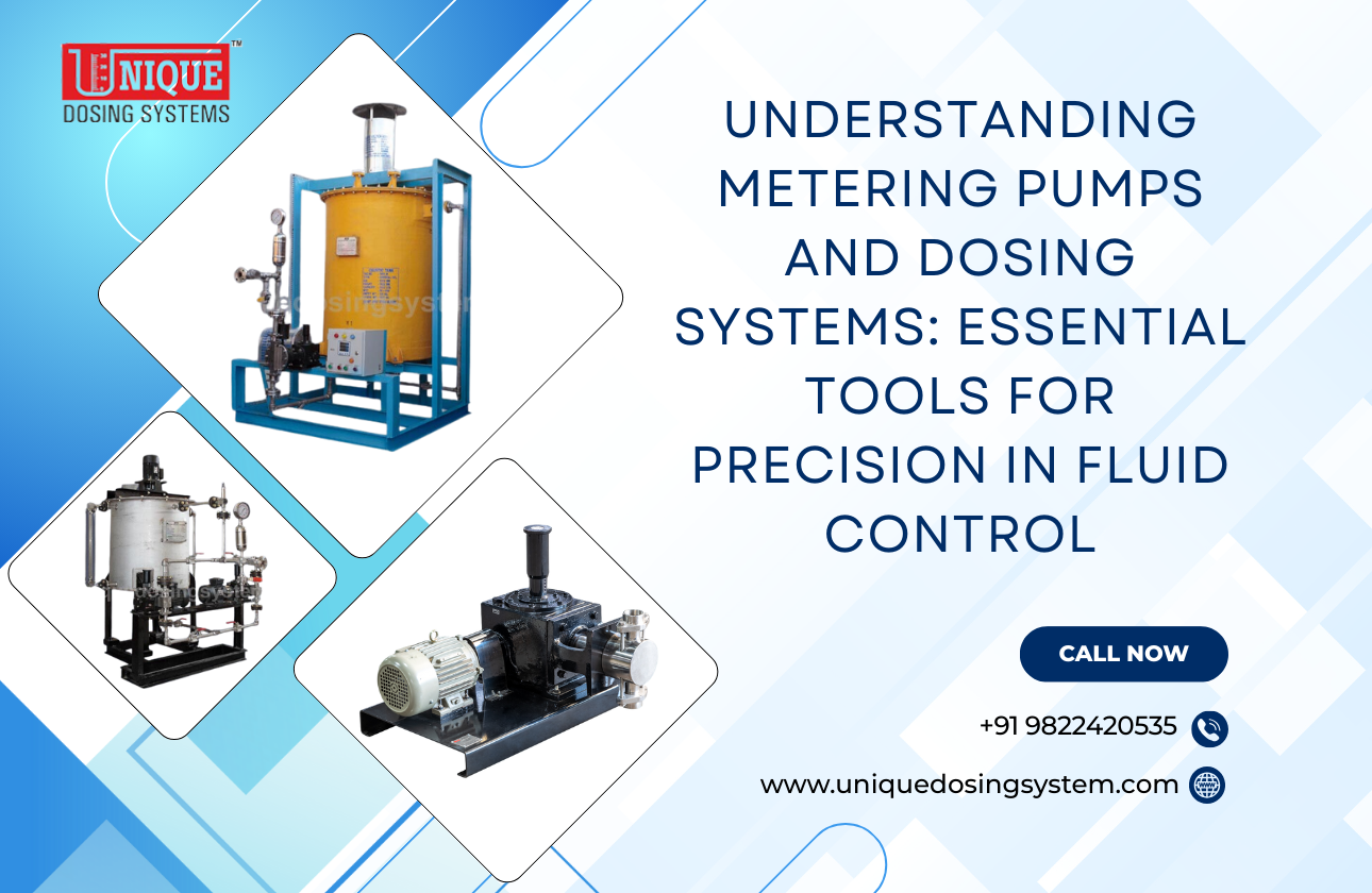 Understanding Metering Pumps and Dosing Systems: Essential Tools for Precision in Fluid Control