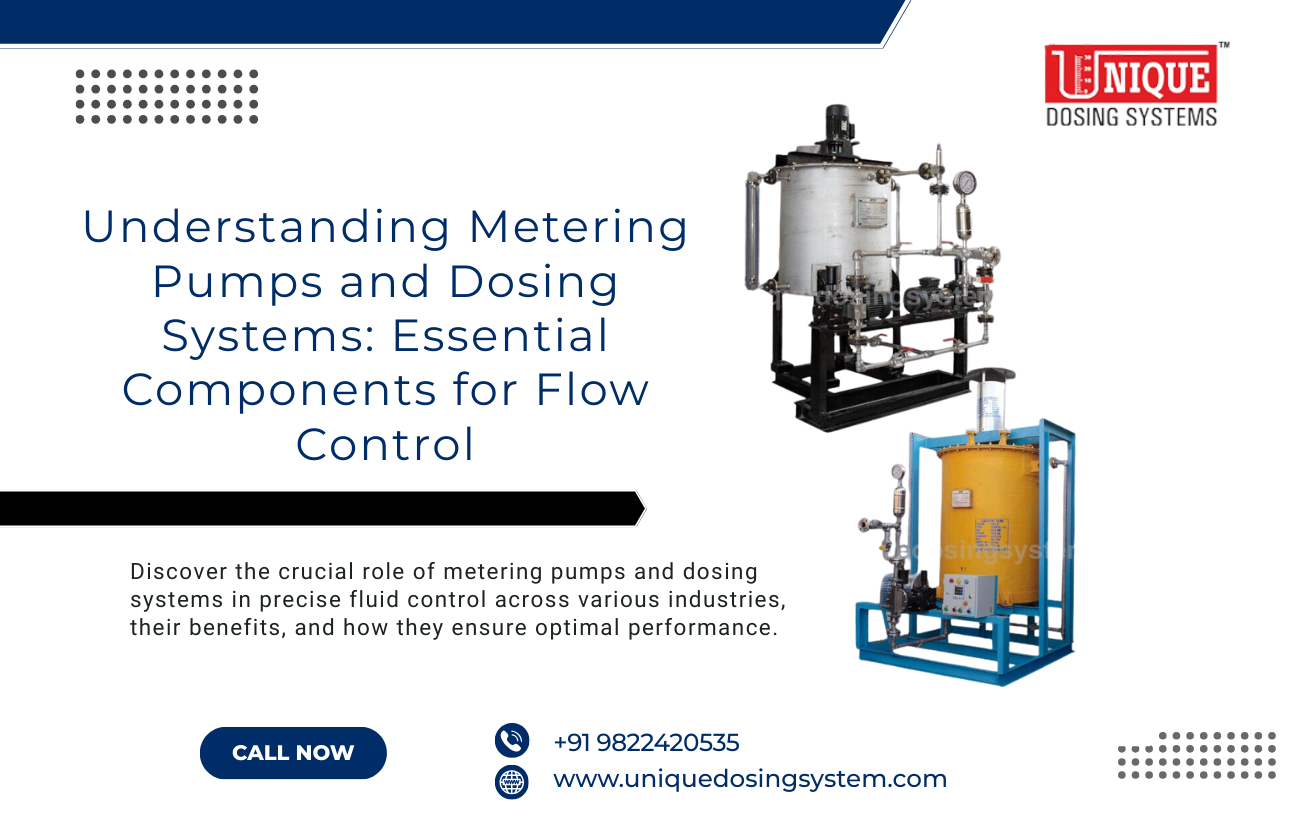 Understanding Metering Pumps and Dosing Systems: Essential Components for Flow Control