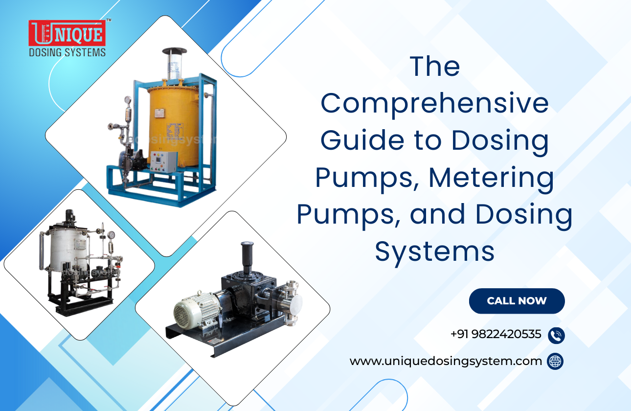 The Comprehensive Guide to Dosing Pumps, Metering Pumps, and Dosing Systems