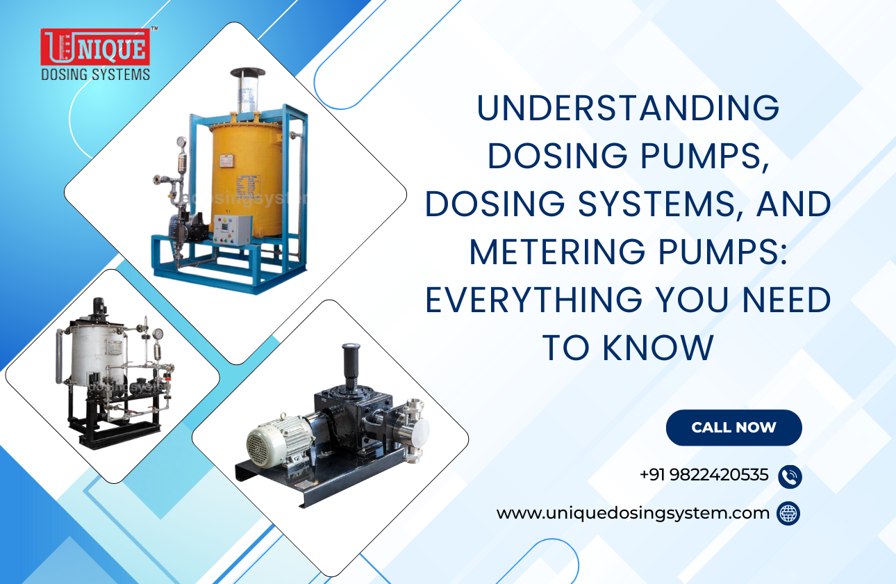 Understanding Dosing Pumps, Dosing Systems, and Metering Pumps: Everything You Need to Know