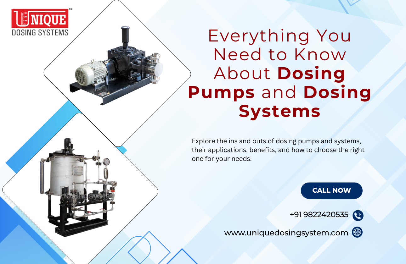 Everything You Need to Know About Dosing Pumps and Dosing Systems