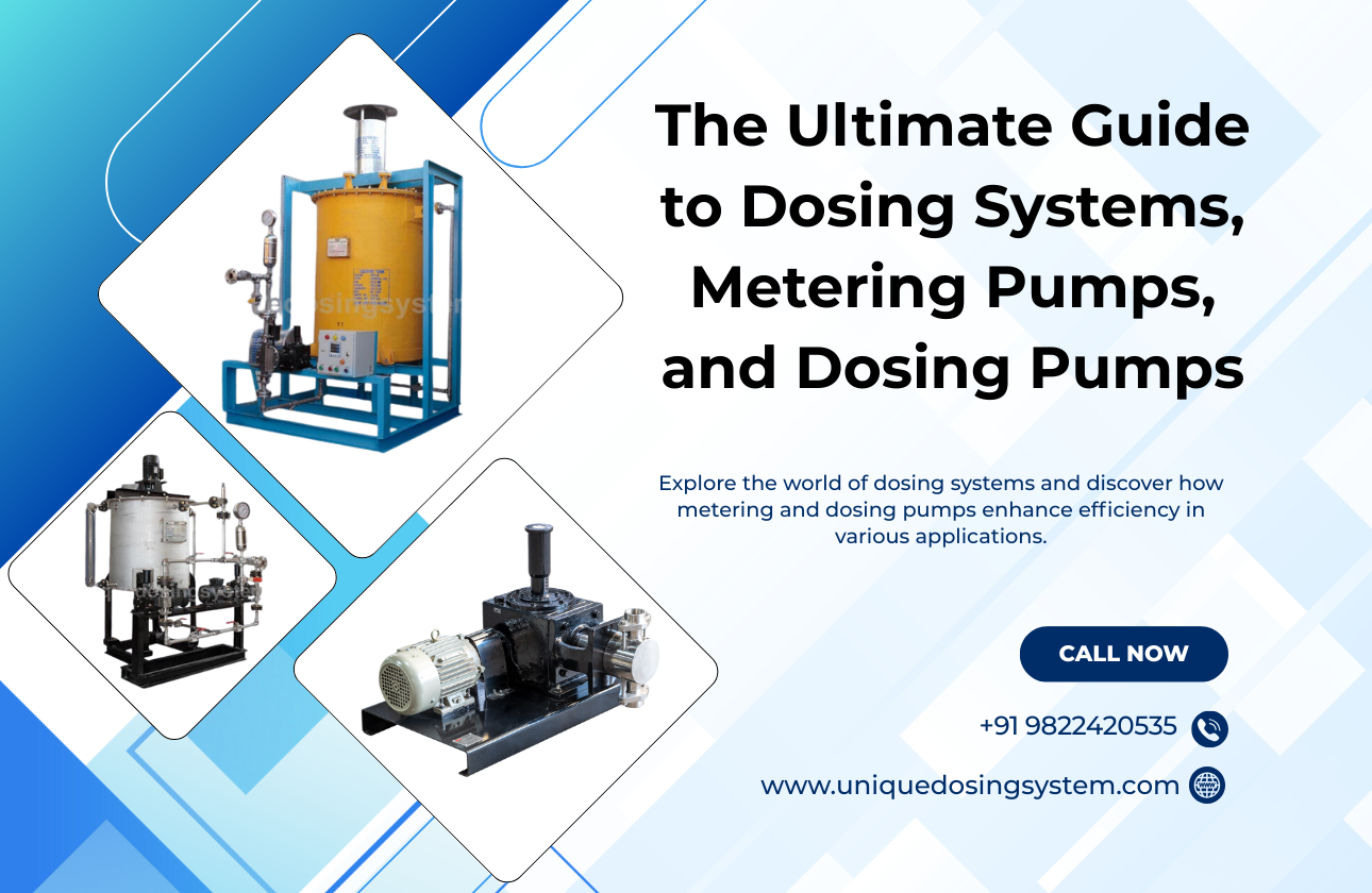 The Ultimate Guide to Dosing Systems, Metering Pumps, and Dosing Pumps