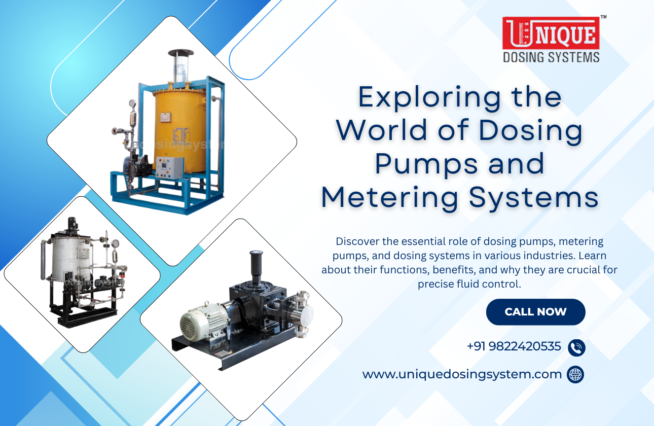 Exploring the World of Dosing Pumps and Metering Systems