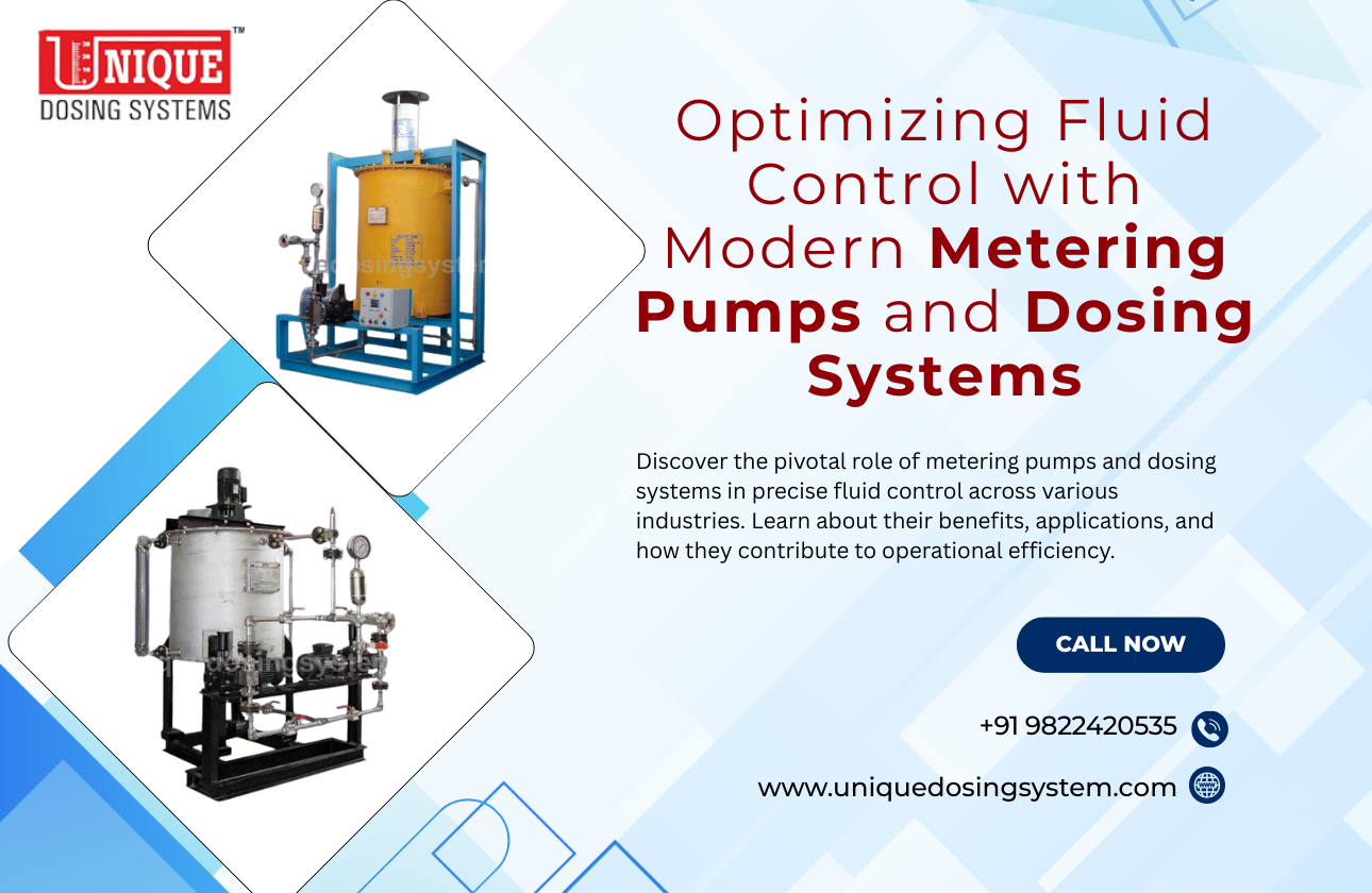 Optimizing Fluid Control with Modern Metering Pumps and Dosing Systems
