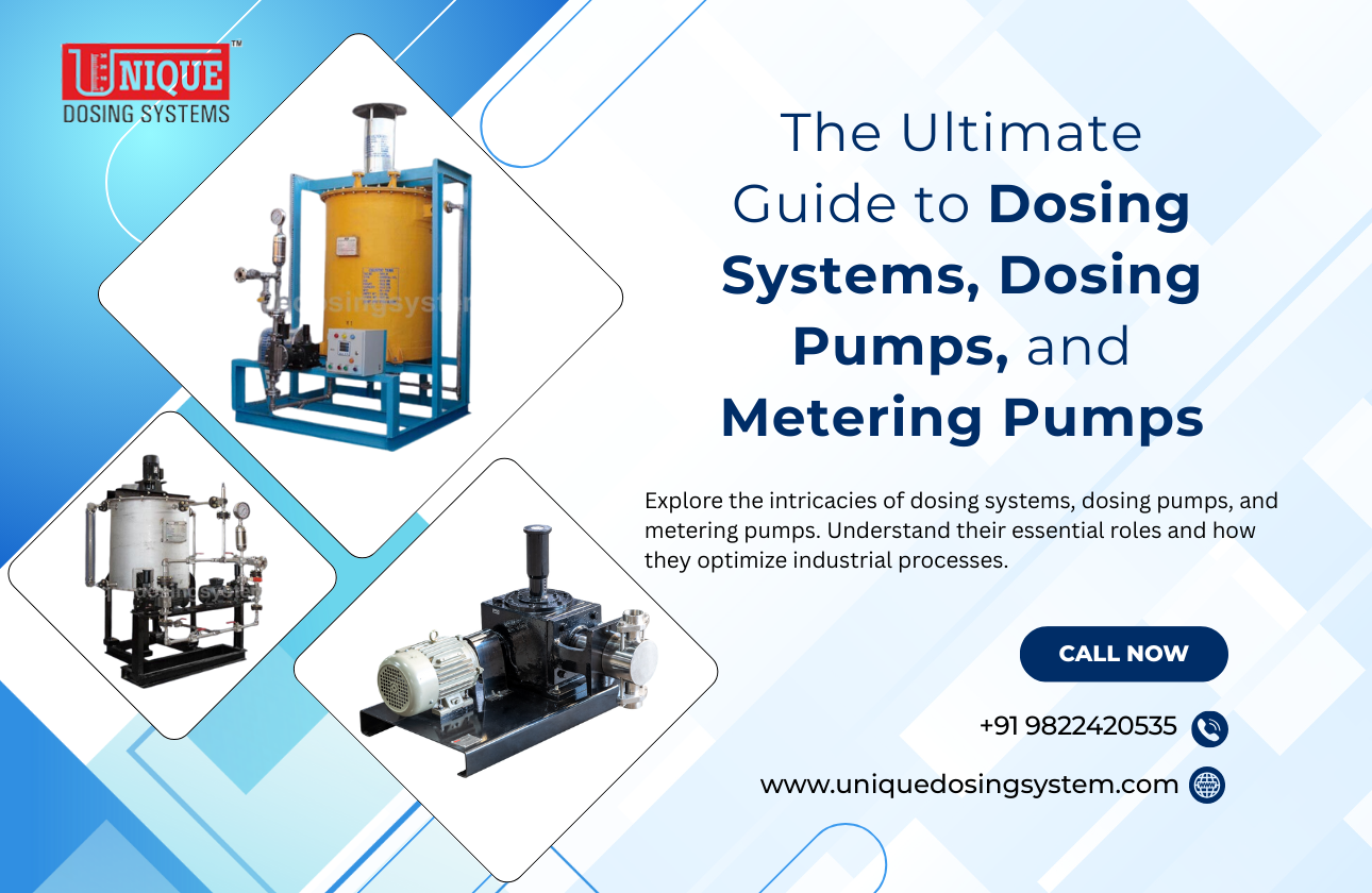 The Ultimate Guide to Dosing Systems, Dosing Pumps, and Metering Pumps