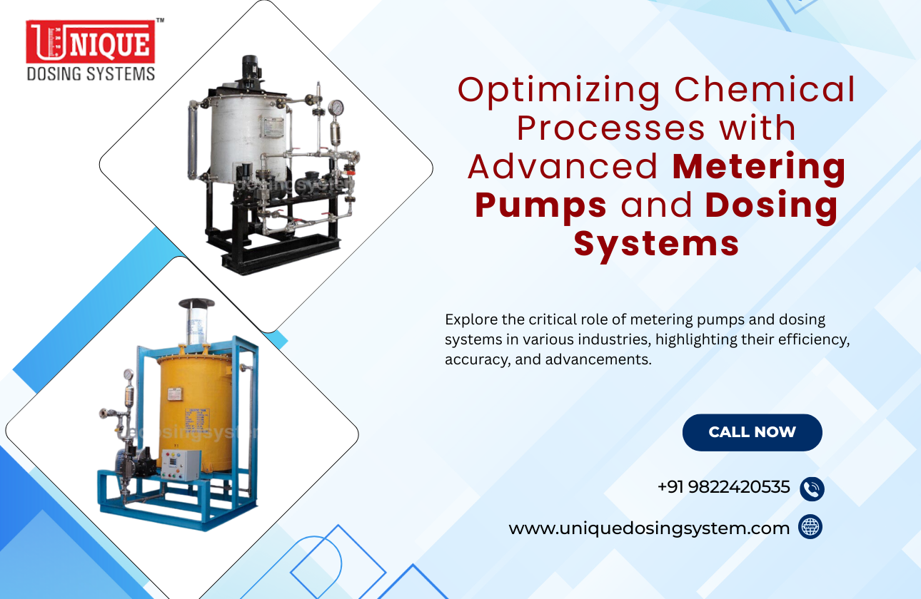 Optimizing Chemical Processes with Advanced Metering Pumps and Dosing Systems