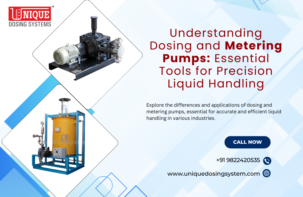 Understanding Dosing and Metering Pumps: Essential Tools for Precision Liquid Handling