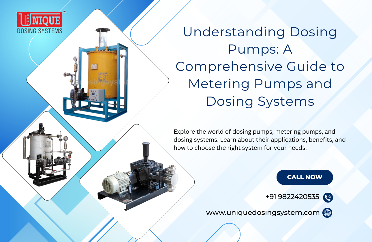 Understanding Dosing Pumps: A Comprehensive Guide to Metering Pumps and Dosing Systems
