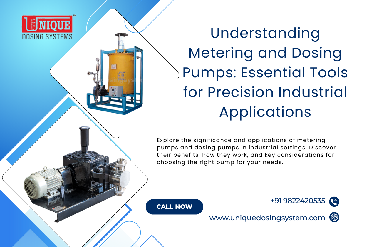 Understanding Metering and Dosing Pumps: Essential Tools for Precision Industrial Applications
