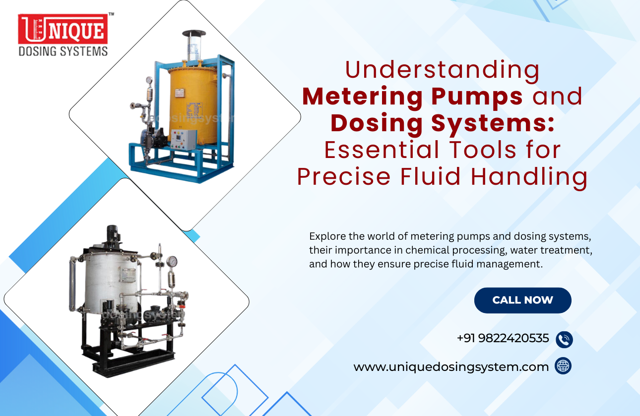 Understanding Metering Pumps and Dosing Systems: Essential Tools for Precise Fluid Handling