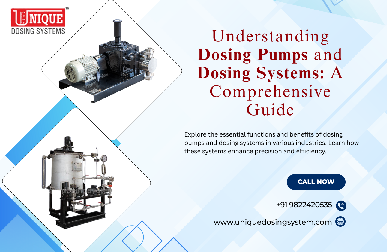 Understanding Dosing Pumps and Dosing Systems: A Comprehensive Guide