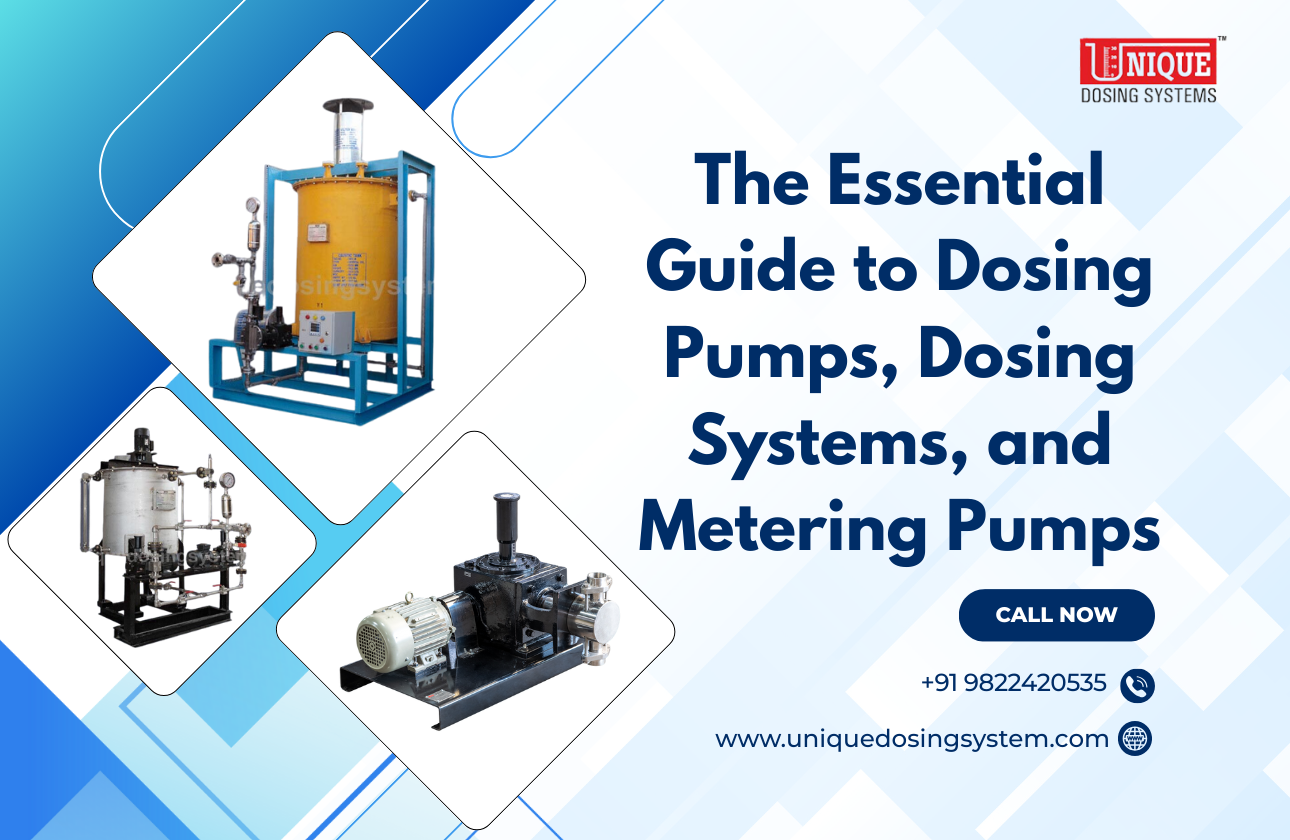The Essential Guide to Dosing Pumps, Dosing Systems, and Metering Pumps
