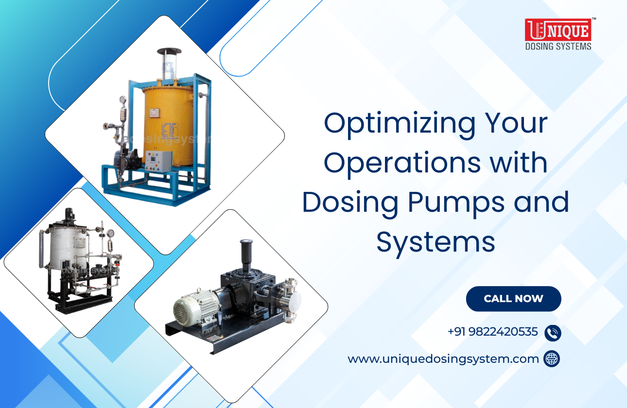 Optimizing Your Operations with Dosing Pumps and Systems