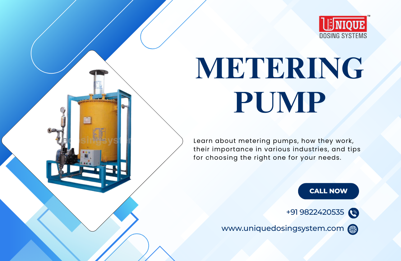 Understanding Metering Pumps: A Comprehensive Guide