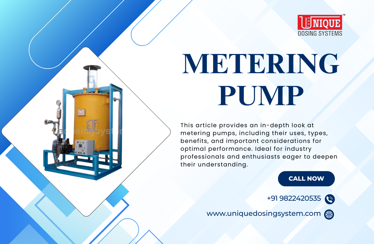 Understanding Metering Pumps: A Comprehensive Guide