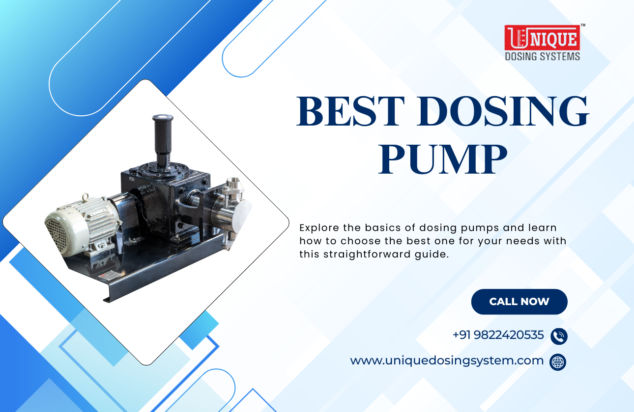 Understanding and Choosing the Best Dosing Pump for Your Needs