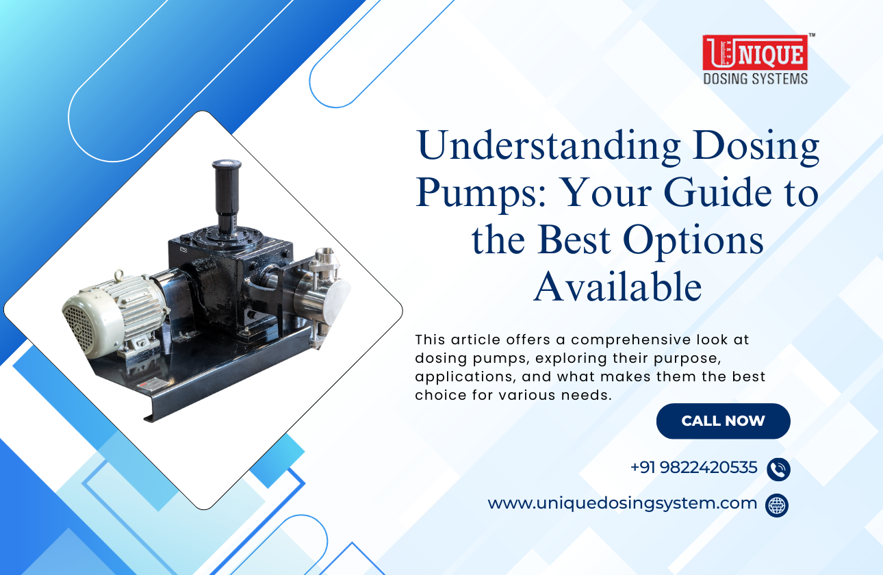 Mastering the Role of Dosing Pumps in Fluid Management