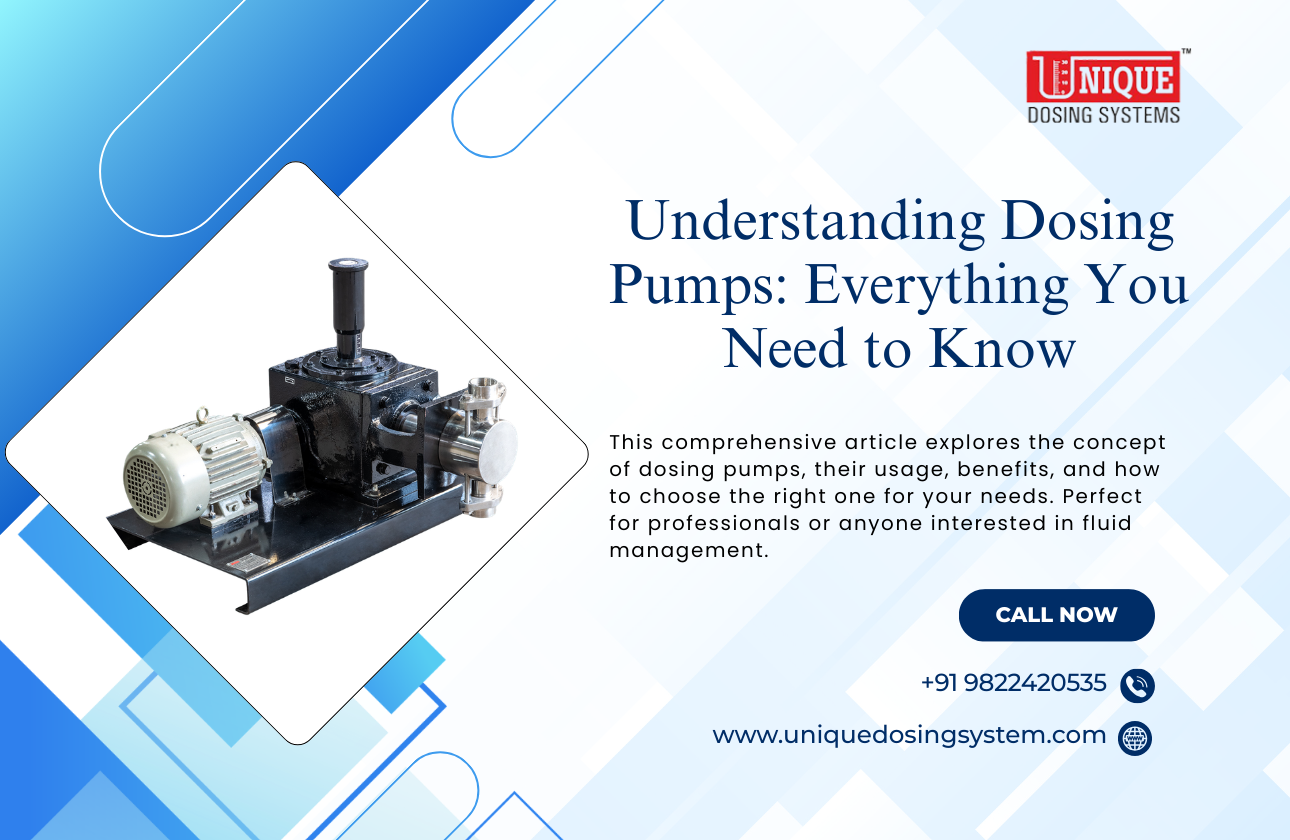 Understanding Dosing Pumps: Everything You Need to Know