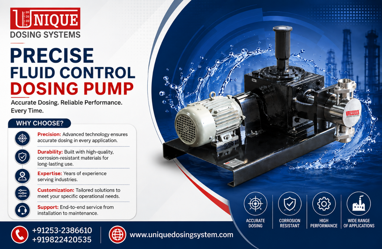 Understanding Dosing Pumps: Choosing the Best Option